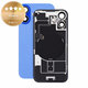 Rear Housing Glass for iPhone 16, Ultramarine, Pulled A