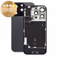 Rear Housing Glass for iPhone 16 Pro, Black Titanium, Pulled A