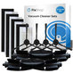 Replacement set for Rowenta X-Plorer S75s (2x Main brushes, 4x Filters, 4x Side brushes)