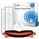 Replacement set for Xiaomi Robot Vacuum S10, S10 EU, S12 (1x Main brush, 2x Filters, 2x Side brushes)