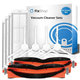 Replacement set for Xiaomi Robot Vacuum S10, S10 EU, S12 (2x Main brushes, 4x Filters, 4x Side brushes)