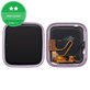 LCD display + Touch screen + frame (Orchid) for Garmin Venu SQ
