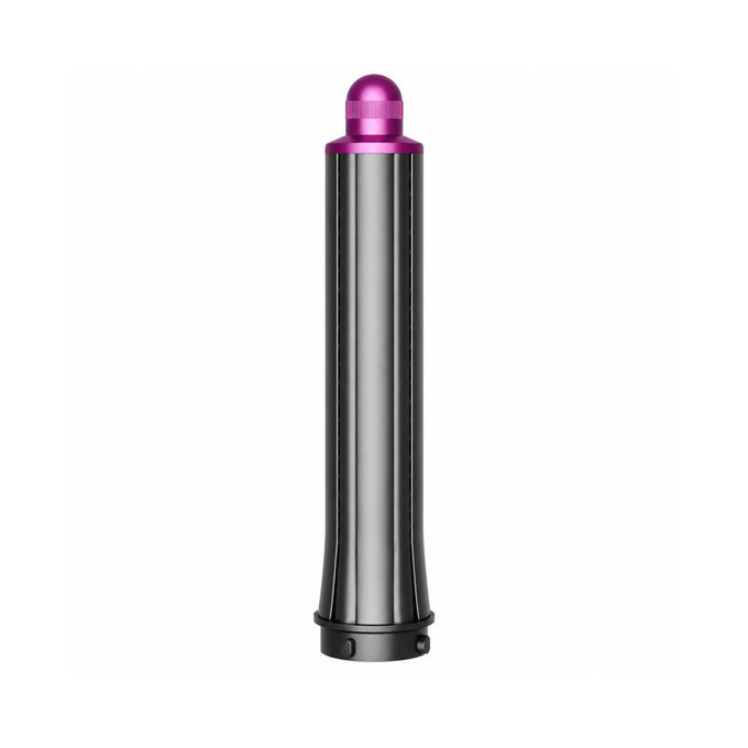 Long Curling Barrel for Dyson Airwrap HS01, HS05, 30 mm, Nickel / Fuchsia
