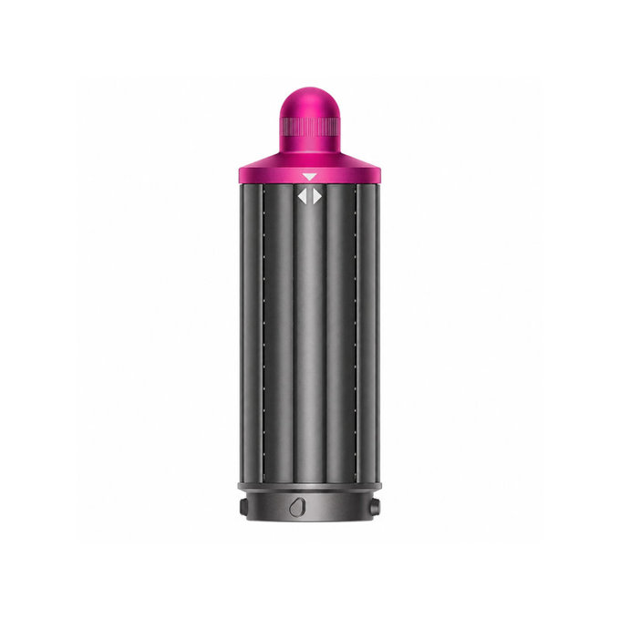 Short Curling Barrel for Dyson Airwrap HS01, HS05, 40 mm, Nickel / Fuchsia