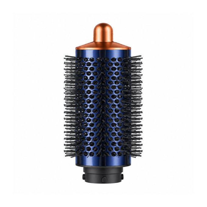 Large Round Volumizing Brush for Dyson Airwrap HS01, HS05, Prussian Blue / Rich Copper
