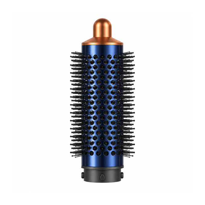 Medium Round Volumizing Brush for Dyson Airwrap HS01, HS05, Prussian Blue / Rich Copper