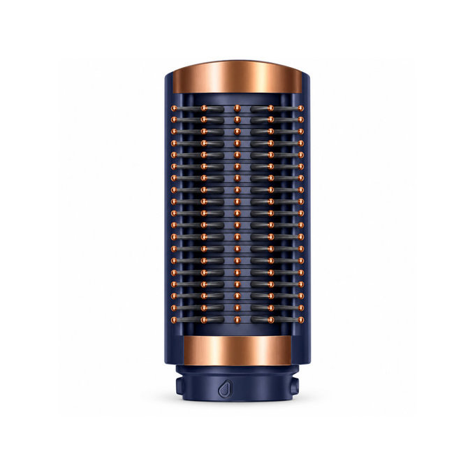 Small Firm Smoothing Brush for Dyson Airwrap HS01, HS05, HS08, Prussian Blue / Rich Copper