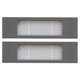 Dust Filter, 2pcs for Ecovacs Deebot N-series, T-series, Ozmo-series