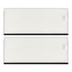 Dust Filter, 2pcs for Ecovacs Deebot U2, U2 Pro