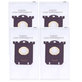 Universal Dust Bag E201SM, 4pcs for Electrolux, Philips, Tornado, Volta, AEG - S-bag