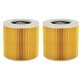 Cartridge Filter, 2pcs for Kärcher MV-series, WD-series, SE-series, A-series