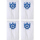 Dust Bag, 4pcs for Miele Classic C1, Complete C2, Complete C3, S2, S5, S8, S 400i - S 858