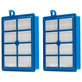 HEPA Filter, 2pcs for Electrolux, AEG, Philips, Tornado, Volta