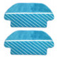 Mop Cloth, 2pcs, Blue for Xiaomi Mi Robot Vacuum Mop Pro (P), 2S, Viomi V2 Pro, V3, SE