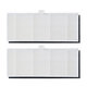 Dust Filter, 2pcs for Xiaomi Viomi S9, Lydsto R1, Proscenic M7 Pro, M8 Pro