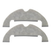Mop Cloth, 2pcs, Microfiber for Xiaomi Mi Robot Vacuum Mop 2 Ultra, Dreame Z10 Pro, L10 Plus