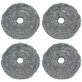 Mop Cloth, 4pcs for Xiaomi Lydsto W2