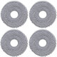 Mop Cloth, 4pcs for Xiaomi Roborock Qrevo Curv, Qrevo Edge