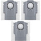 Dust Bag, 3pcs for Xiaomi Roborock Qrevo Curv, Qrevo Edge, S8 MaxV Ultra, S8 Max Ultra, Saros 10, Saros 10R, QV-series