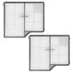 HEPA Filter, 2pcs for Xiaomi Roborock Saros 10