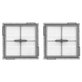 HEPA Filter, 2pcs for Xiaomi Roborock Q10-series, S8 Pro, S8 Pro Plus