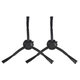 Side brush, 2pcs, Black for Xiaomi Mi Robot Vacuum S20+, S10+, X20+, X10+