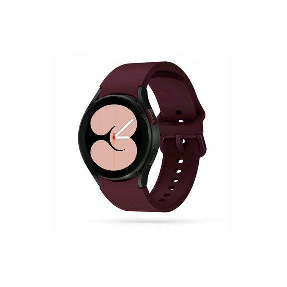 Strap Iconband for Samsung Watch 4 / 5 / 5 Pro / 6 / 7 / FE, burgundy, Tech-Protect