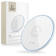 Wireless charger QI15W-C1 15W, white, Tech-Protect