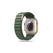 Strap Nylon Pro for Apple Watch 8 / 9 / 10 / 11 / Se / Ultra (44 / 45 / 46 / 49 mm), Military Green, Tech-Protect