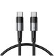 Cable Ultraboost USB-C Cable PD 60W / 3A 25CM, grey, Tech-Protect