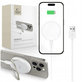 Wireless charger QI15W-A33 Magnetic MagSafe, white, Tech-Protect