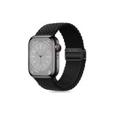 Strap Nylonmag for Apple Watch 8 / 9 / 10 / 11 / Se / Ultra (44 / 45 / 46 / 49 mm), black, Tech-Protect