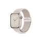 Strap Nylonmag for Apple Watch 8 / 9 / 10 / 11 / Se (40 / 41 / 42 mm), Natural Titanium, Tech-Protect