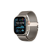 Strap Milano for Apple Watch 8 / 9 / 10 / 11 / Se / Ultra (44 / 45 / 46 / 49 mm), Titanium, Tech-Protect
