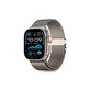 Strap Milano for Apple Watch 8 / 9 / 10 / 11 / Se / Ultra (44 / 45 / 46 / 49 mm), Titanium, Tech-Protect
