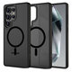 Case MagMat MagSafe for Galaxy S25 Ultra, Matte Black, Tech-Protect