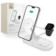 Wireless charger QI15W-A41 3IN1 Magnetic MagSafe, white, Tech-Protect