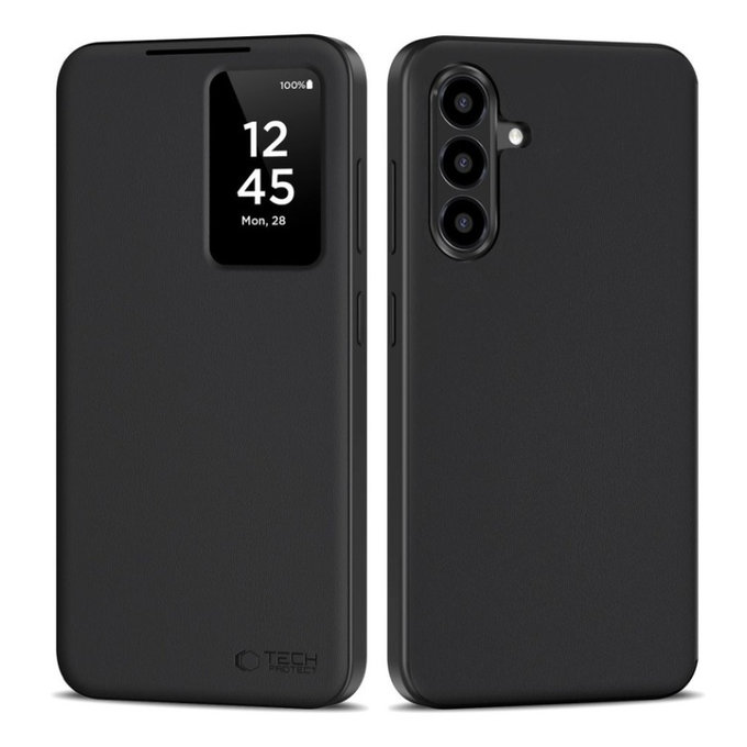 Case Smart Wallet for Samsung A56 5G, Matte Black, Tech-Protect