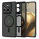 Case MagMat MagSafe for Motorola Edge 60 Pro, Matte Black, Tech-Protect