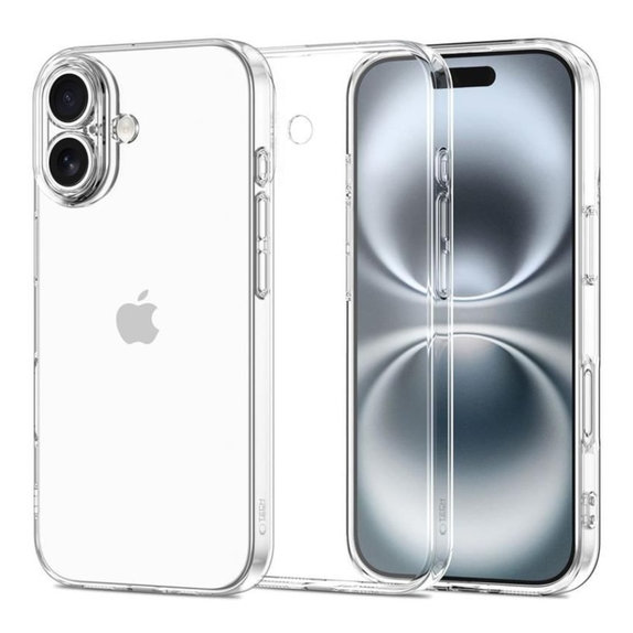 Protective Case FlexAir for iPhone 17, Clear, Tech-Protect