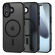 Case MagMat MagSafe for iPhone 17, Matte Black, Tech-Protect