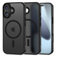 Case MagMat MagSafe for iPhone 17, Matte Black, Tech-Protect
