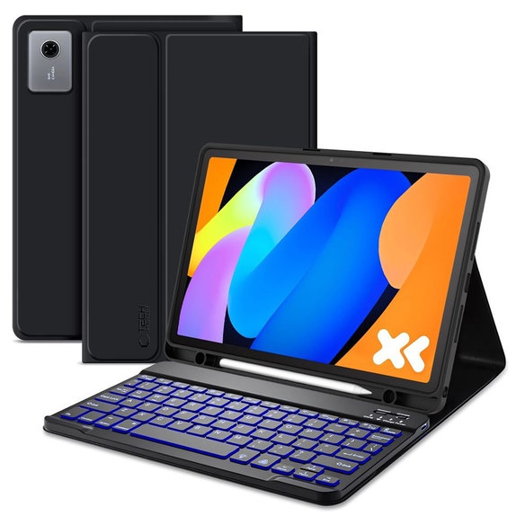 Case Sc Pen + Keyboard for Lenovo Idea Tab / K11 Gen 2 11.0 TB-336, black, Tech-Protect