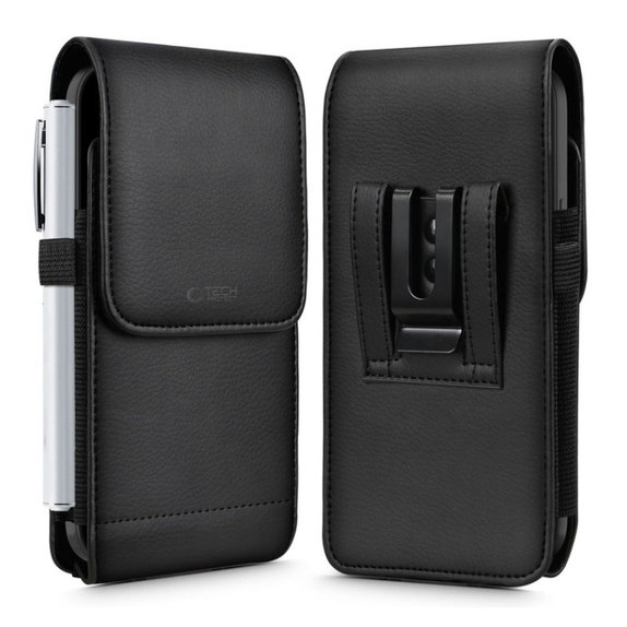 Universal phone holster pouch SM75 5.8-6.8 Inch, black, Tech-Protect