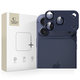 Camera lens protector Camfull Fit+ for iPhone 17 Pro Max, Deep Blue, Tech-Protect