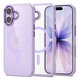 Case MagMat MagSafe for iPhone 17, Lavender/Clear, Tech-Protect