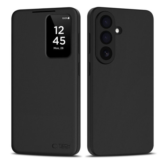 Case Smart Wallet for Samsung S26, Matte Black, Tech-Protect