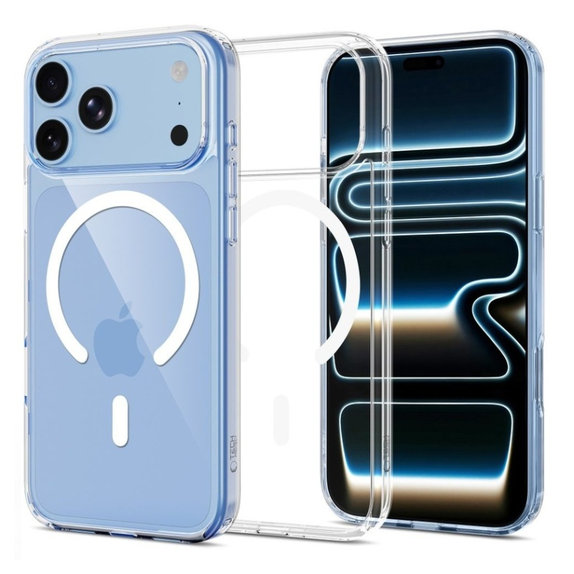 Protective Case FlexAir Hybrid MagSafe for iPhone 17 Pro Max / 18 Pro Max, Clear, Tech-Protect