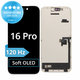 Display Soft OLED 120Hz for iPhone 16 Pro, Touch Screen with Frame, FixPremium PRO
