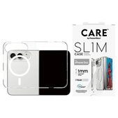 SL1M Case with MagSafe for iPhone Duo, Transparent, PanzerGlass